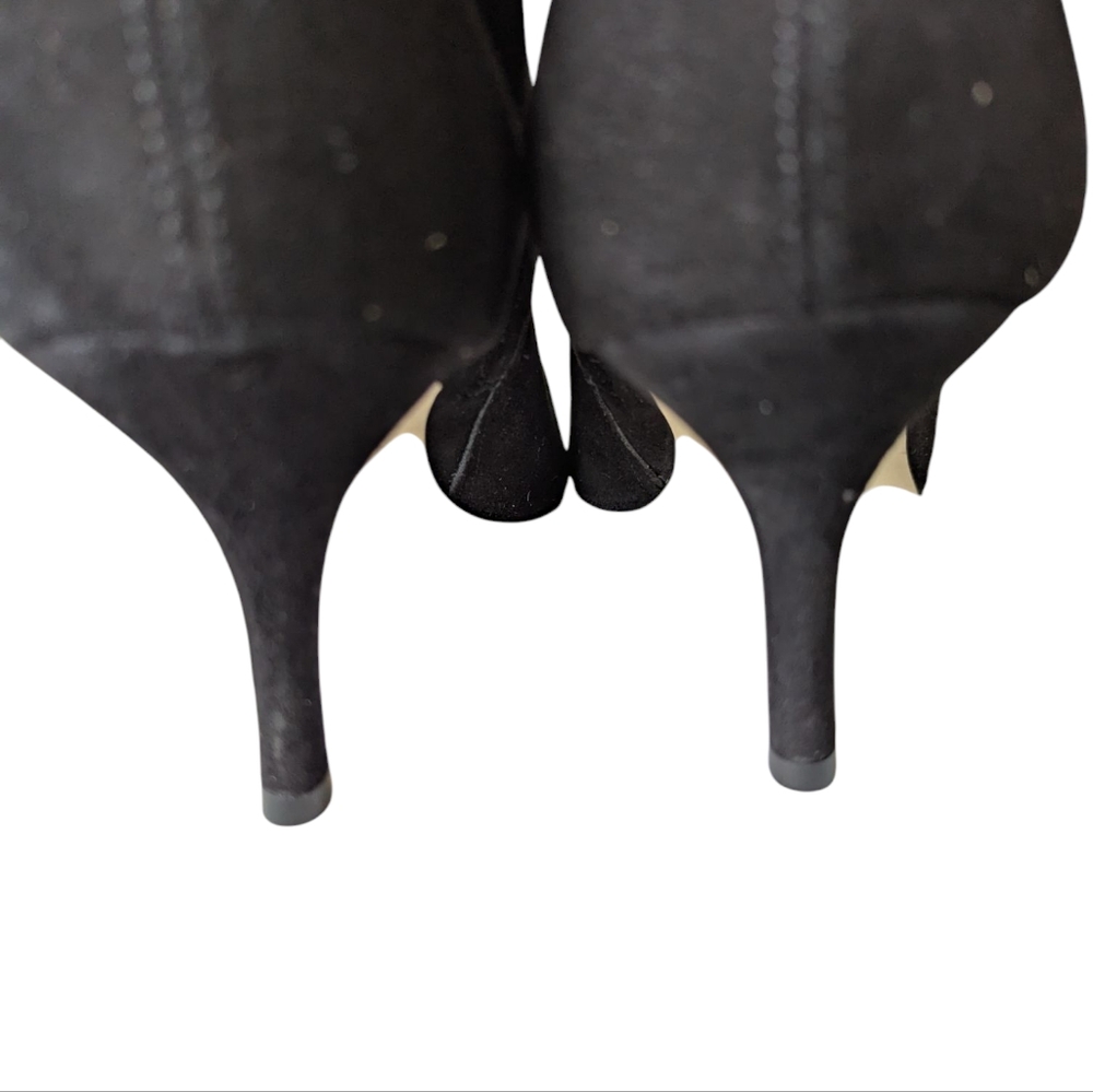 NEW..Larroudé's Mini Kate Elegant Black Ankle Boots...Size 10 - Picture 10 of 13
